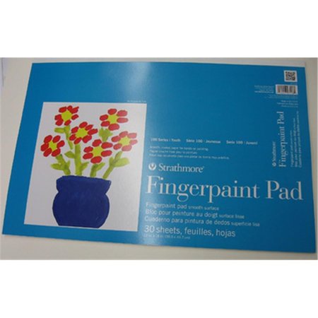 STRATHMORE 12 X 18 In. Fingerpaint Pad ST30018